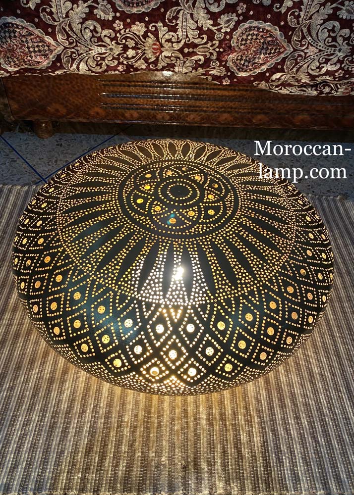 lampadaire, intérieur et extérieur, métal, argent massif